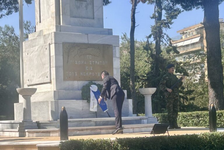 Ο Μ. Δαμιανός, υπ. Υγείας Κύπρου στο ετήσιο μνημόσυνο για τους πεσόντες του 1974 στη Θεσσαλονίκη: Βρισκόμαστε σε μια σημαντική καμπή στην πορεία του Κυπριακού