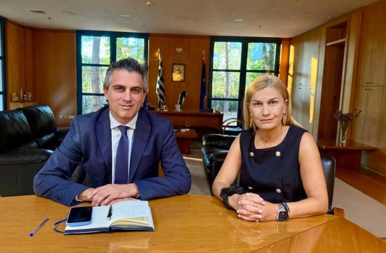 Συνάντηση Σ. Βολουδάκη – Χρ. Δήμα για τον ΒΟΑΚ και την οδική ασφάλεια