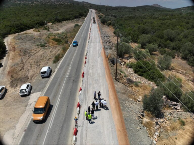 Σε εξέλιξη σημαντικά οδικά έργα της Λακωνίας