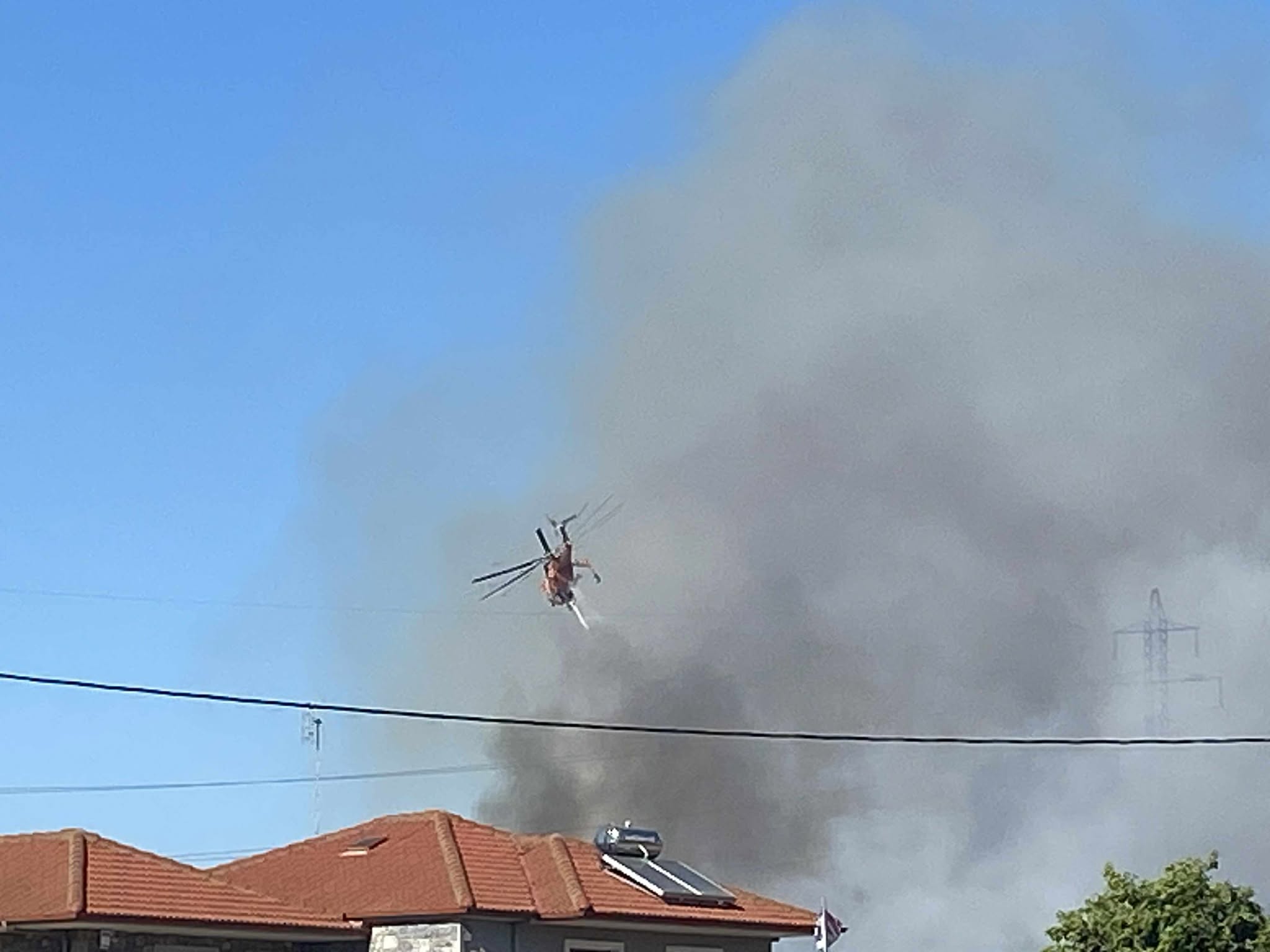 Φωτιά τώρα στον Άγιο Σώστη Αρκαδίας