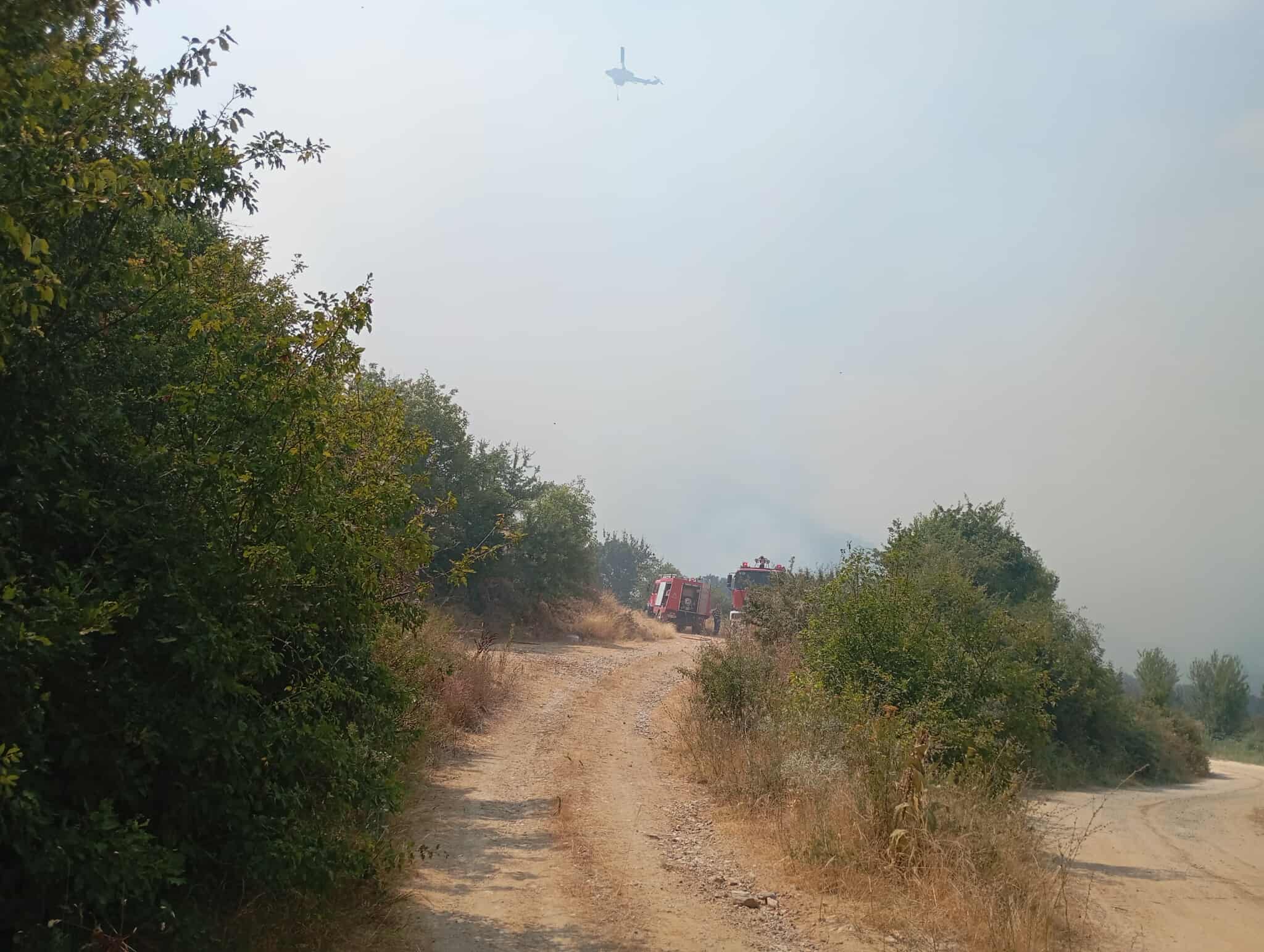 Υπό έλεγχο η φωτιά στη Φλώρινα – Σε επιφυλακή οι πυροσβεστικές δυνάμεις