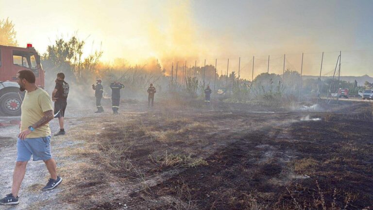 Κέρκυρα: Υπό έλεγχο η φωτιά στην περιοχή του Ποταμού