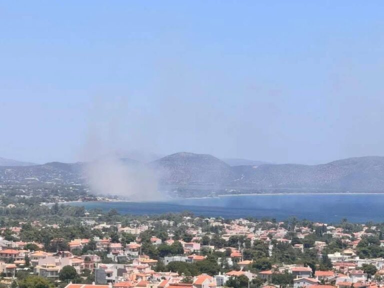 Υπό έλεγχο η φωτιά στον Μαραθώνα – Ήχησε το «112»