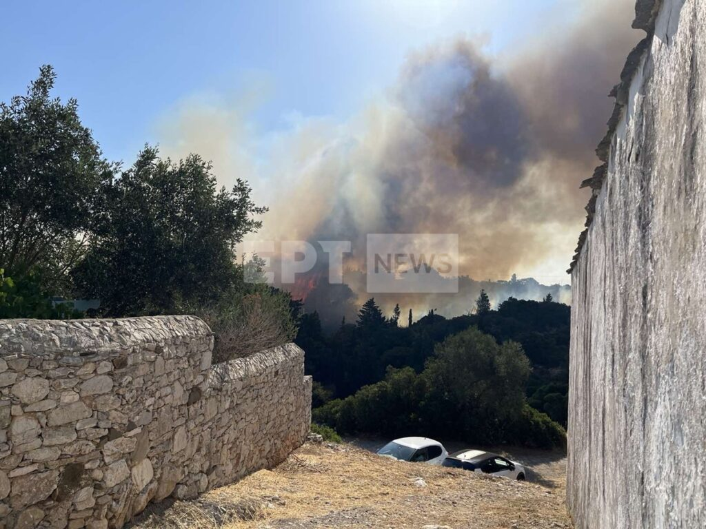 Έκκληση από τον αντιδήμαρχο Κυθήρων: «Αν δεν έρθουν εναέρια μέσα, θα καούμε»