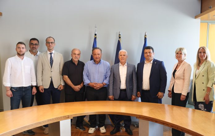 Συνάντηση του Δημάρχου Θεσσαλονίκης Στέλιου Αγγελούδη με τον Δήμαρχο Προύσας Mustafa Bozbey