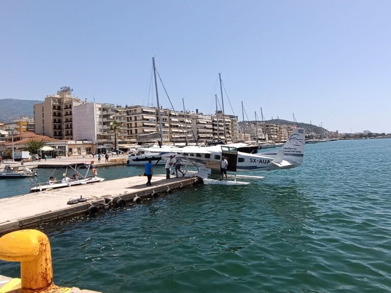 Υδροπλάνο πέταξε δοκιμαστικά από Αθήνα προς Βόλο – Ενδιάμεσος σταθμός η Σκόπελος