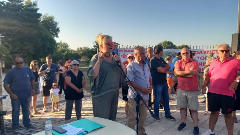 Μυρσίνη Λεχαινών: Κάτοικοι και φορείς διαμαρτύρονται για μόλυνση απο πυρηνελαιουργείο