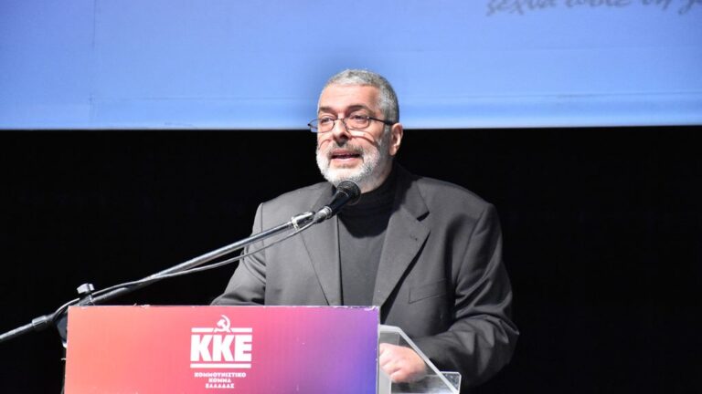 Εκδήλωση της Τ.Ε. Λάρισας του ΚΚΕ για τον Ιμπεριαλισμό – Ομιλητής ο Κύριλλος Παπασταύρου