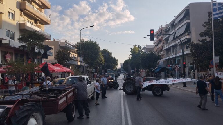 Αλεξανδρούπολη: Πορεία διαμαρτυρίας πυρόπληκτων ελαιοπαραγωγών – Ζητούν εξόφληση αποζημιώσεων για την πυρκαγιά του 2023