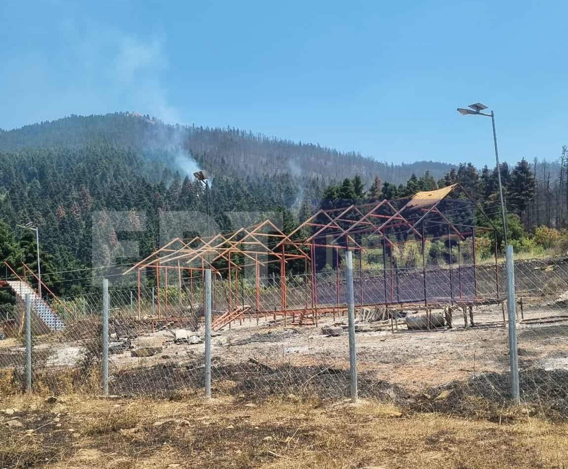 Τρίπολη: Φωτογραφία – ντοκουμέντο από το σημείο έναρξης της πυρκαγιάς στον Φενεό – Έφτιαχναν κατασκευές για rave party