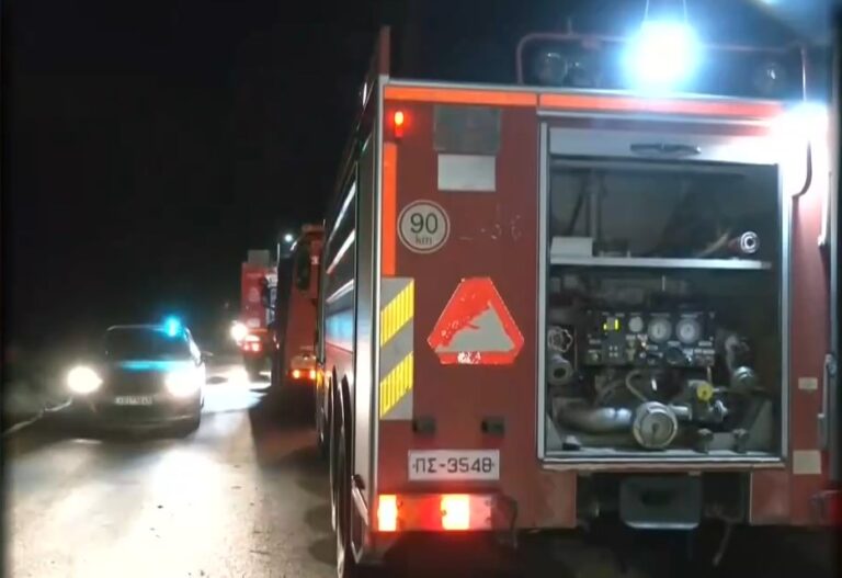 Πυρκαγιά στο Άγιο Όρος: Πτώση φορτηγού από χαράδρα – Ανεφλέγη και απανθρακώθηκε ο οδηγός