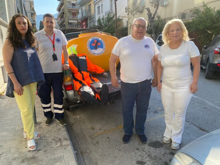 Ανδρείκελο εκπαίδευσης παρέδωσε η Περιφέρεια στην Ελληνική Ομάδα Διάσωσης Μαγνησίας
