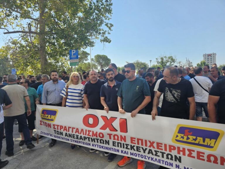 Βόλος: Αντιδράσεις για το ψηφιακό πελατολόγιο – Απεργία και συγκέντρωση διαμαρτυρίας από επαγγελματίες του κλάδου οχημάτων