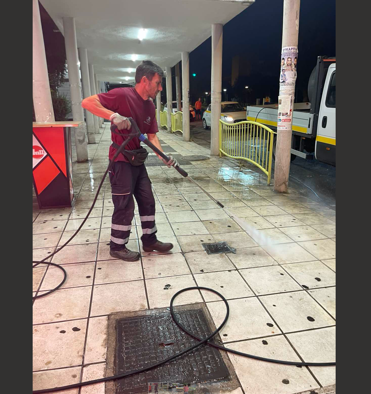 Θεσσαλονίκη: Ο δήμος Καλαμαριάς αναβάθμισε τον τομέα καθαριότητας με δύο νέα σύγχρονα πλυστικά μηχανήματα