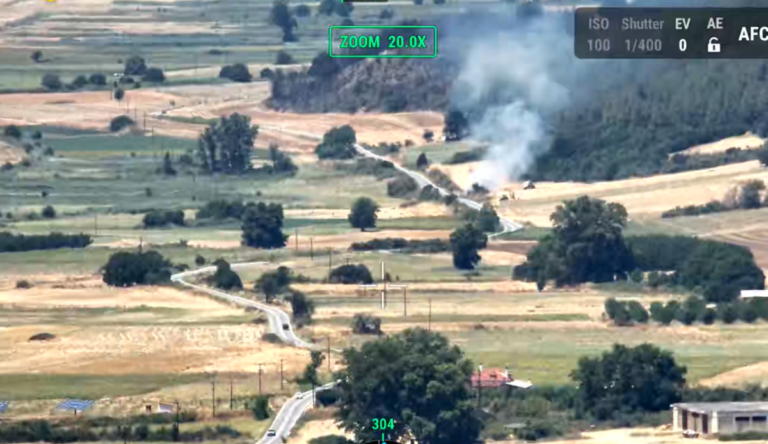 Φωτιά στην Αρέθουσα Βόλβης: Drone κατέγραψε τη στιγμή έναρξης – Αναζητείται 22χρονος