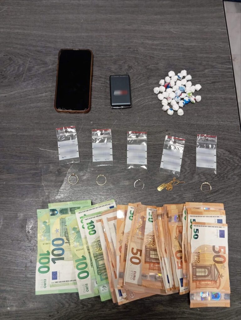 Σύλληψη 32χρονου στα Χανιά – Είχε στην κατοχή του 38 φιξάκια κοκαΐνης