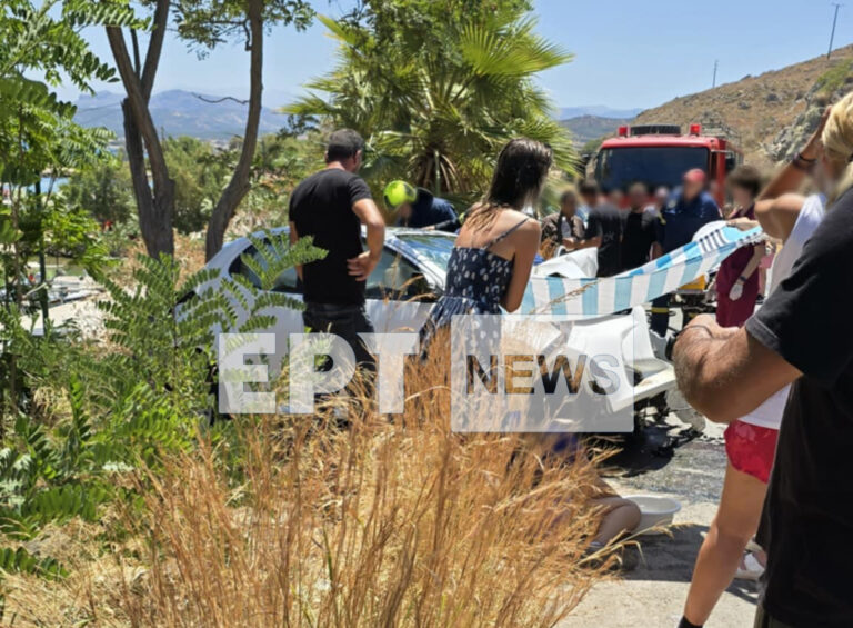 Χανιά: Σοβαρό τροχαίο πριν το λιμάνι της Κισσάμου – 3 τραυματίες μετά από μετωπική σύγκρουση (φώτο)