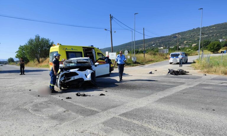 Ιωάννινα: Σοβαρά τραυματίας μοτοσυκλετιστής που παρασύρθηκε μετά την σύγκρουση δύο ΙΧ