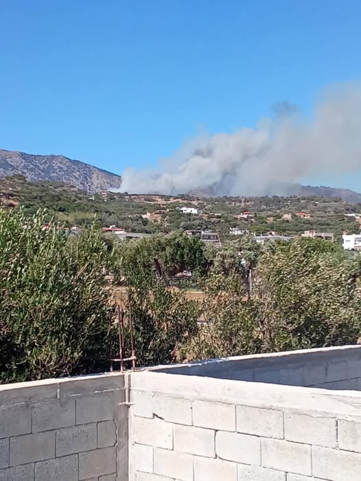 Φωτιά τώρα σε αγροτοδασική έκταση στον Αγριλέ Χανίων – Τέθηκε υπό έλεγχο – Ήχησε το 112