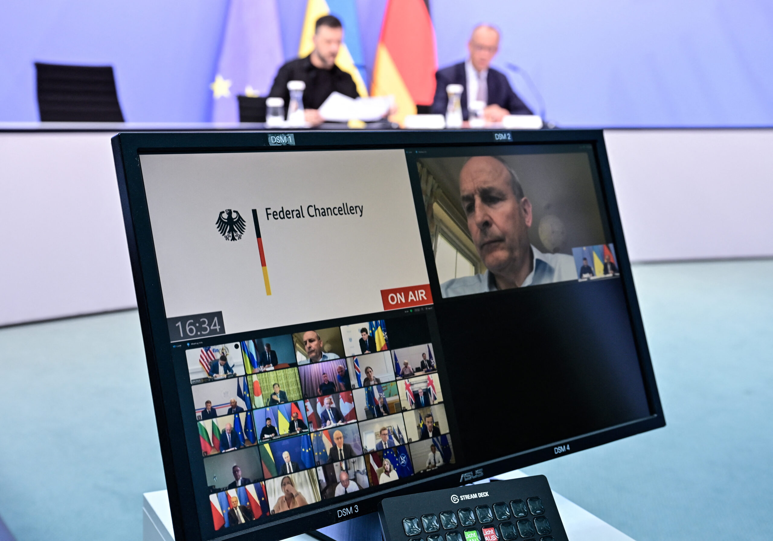 Στις 16:00 η τηλεδιάσκεψη του «Συνασπισμού των Προθύμων», με συμμετοχή Ζελένσκι και της προέδρου της Κομισιόν από τις Βρυξέλλες