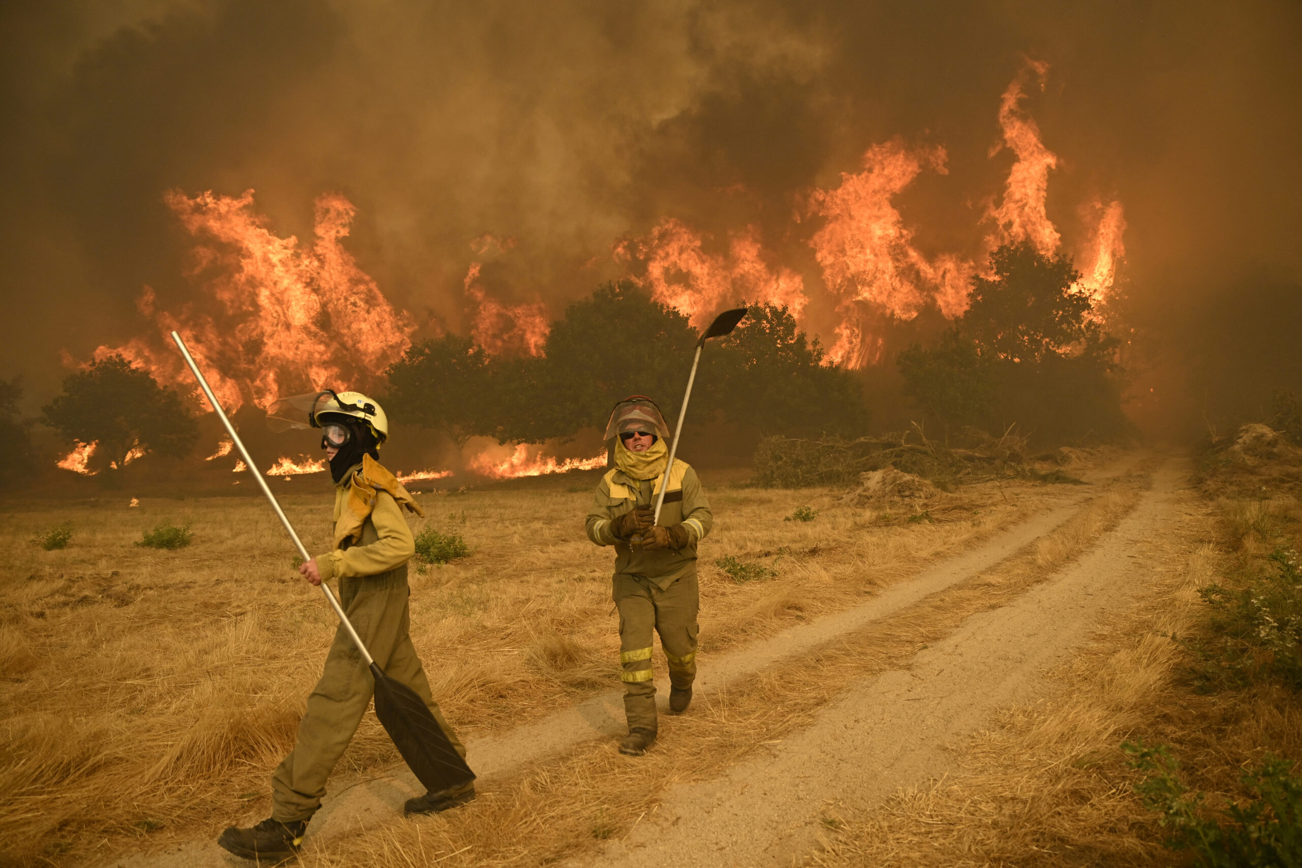 SPAIN-FIRE-CLIMATE-ENVIRONMENT