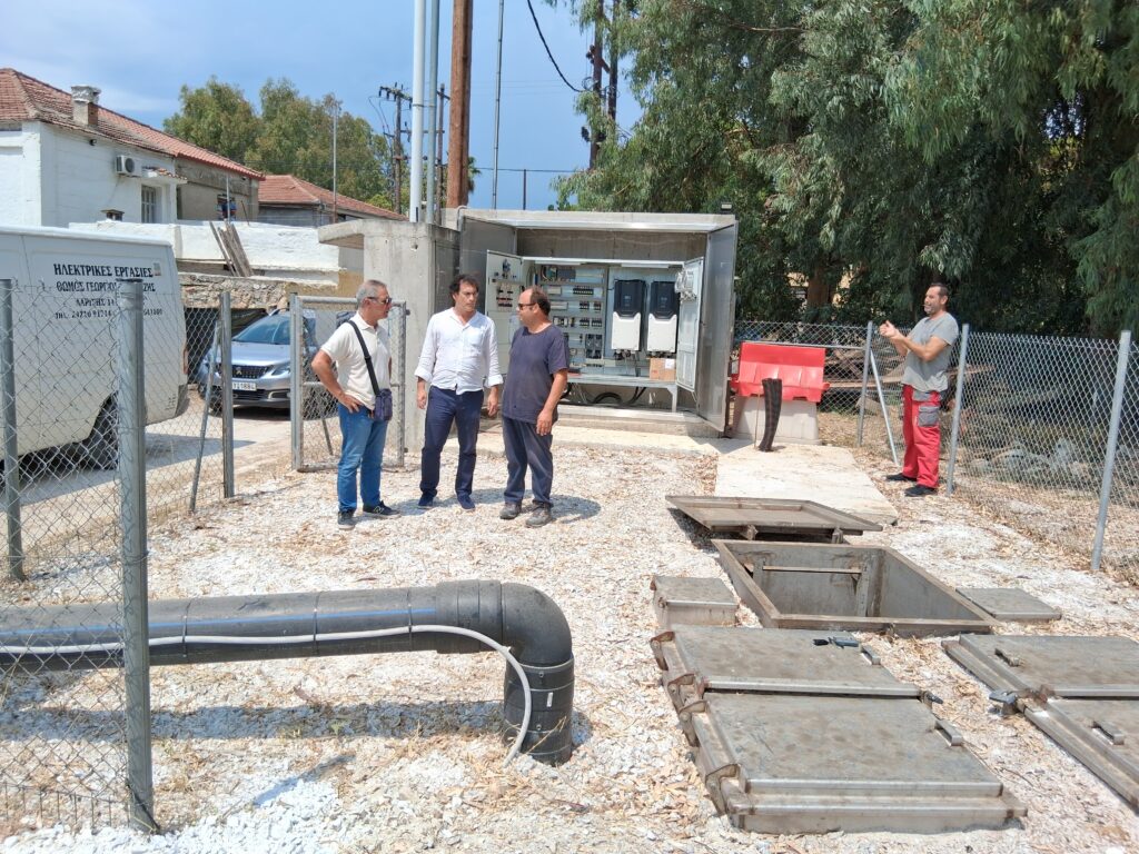 ΔΕΥΑΜΒ: Εκσυγχρονισμός των αντλιοστασίων ακαθάρτων στην Αγριά