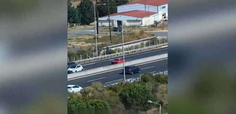 Τρίπολη: Όλα λάθος… όχημα κινούνταν στο αντίθετο ρεύμα και την αριστερή λωρίδα… τύχη βουνό για τους υπόλοιπους οδηγούς