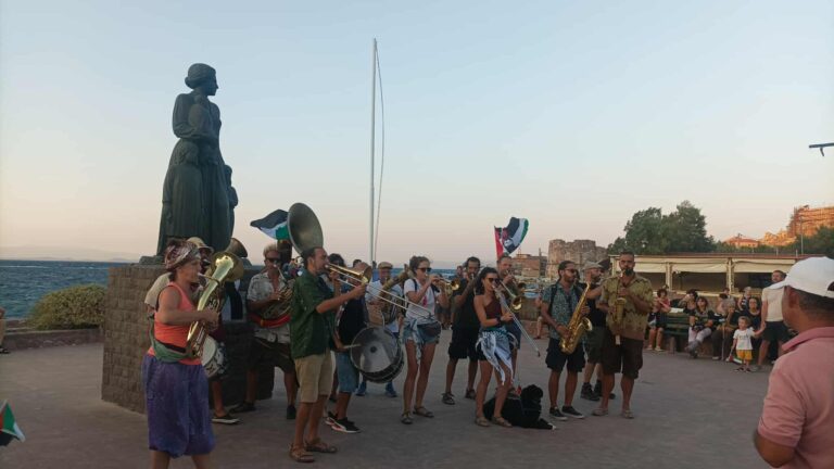 Και στη Μυτιλήνη το κίνημα της 10ης Αυγούστου για την Παλαιστίνη