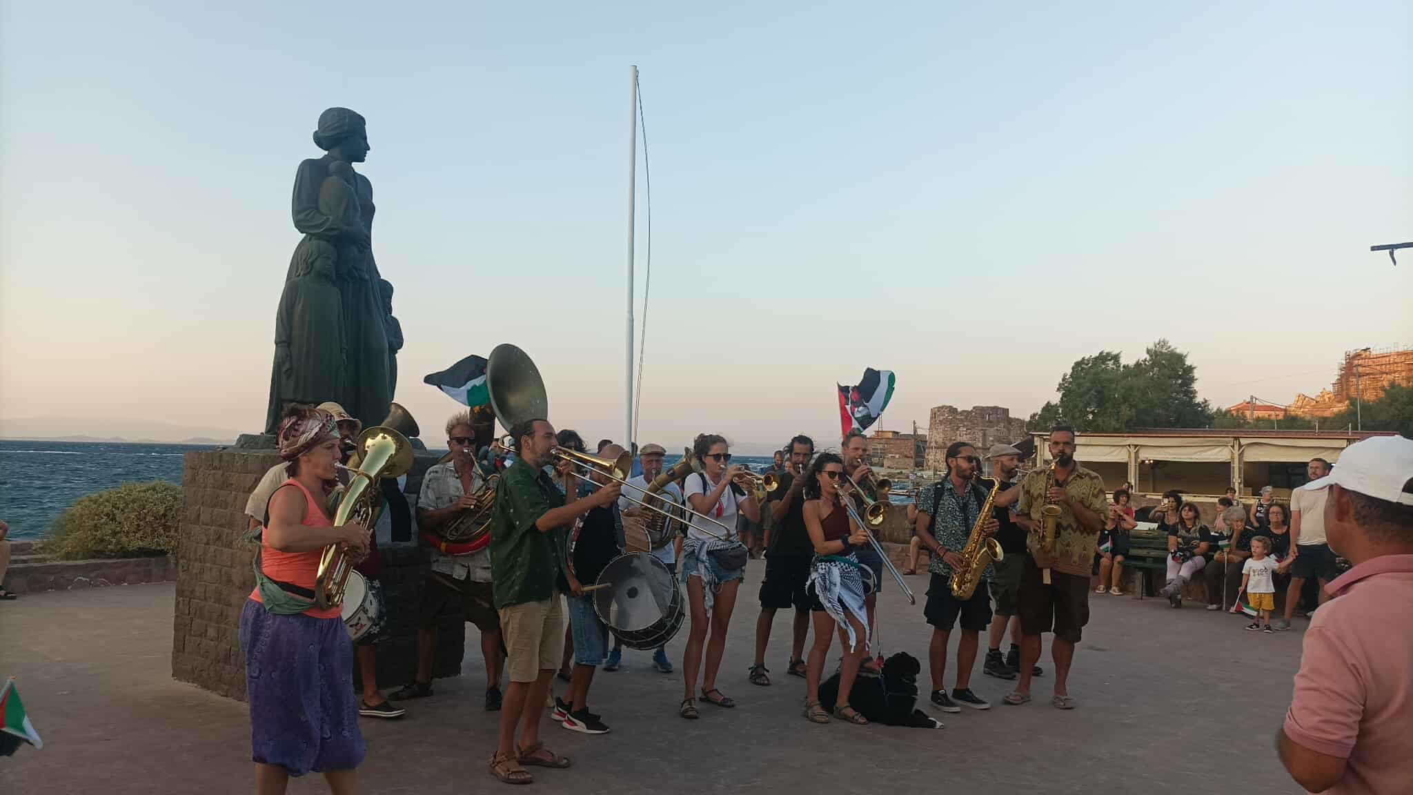 Και στη Μυτιλήνη το κίνημα της 10ης Αυγούστου για την Παλαιστίνη