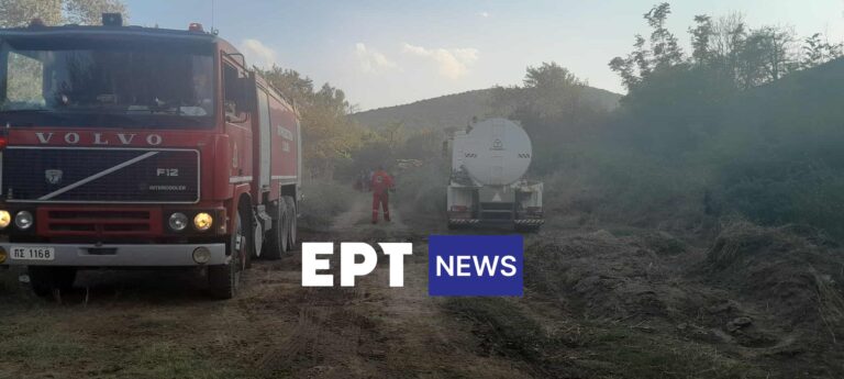 Περιορίστηκε η φωτιά στην Κρύα Βρύση Καρδίτσας