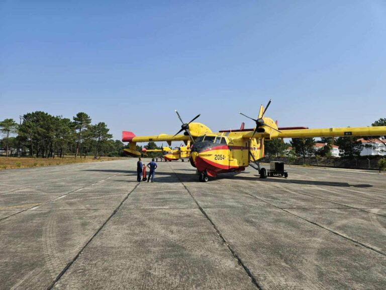 Τα ελληνικά Canadair επιχειρούν στις πυρκαγιές της Πορτογαλίας – Επίγεια ενίσχυση από 20 Έλληνες δασοκομάντος