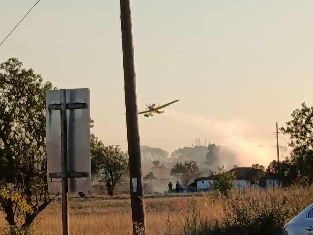 Υπό πλήρη έλεγχο η φωτιά στον Ήφαιστο Κομοτηνής