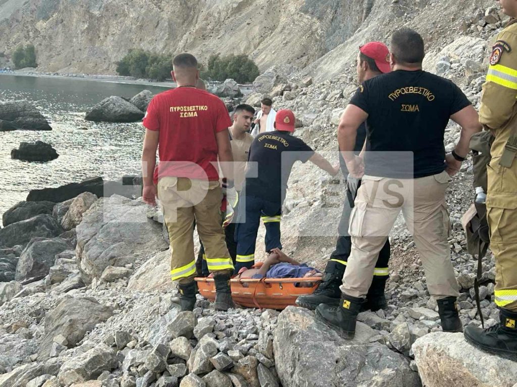 Επιχείρηση διάσωσης τουρίστριας που τραυματίστηκε σε μονοπάτι των Σφακίων