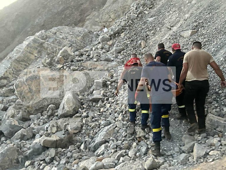 Επιχείρηση διάσωσης τουρίστριας που τραυματίστηκε σε μονοπάτι των Σφακίων