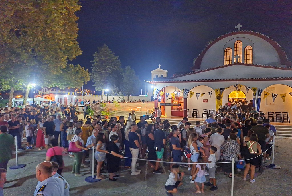 Εκατοντάδες πιστοί και φέτος στην Ιερά Μονή Παναγίας Φανερωμένης Βαθυρρύακος Κομοτηνής