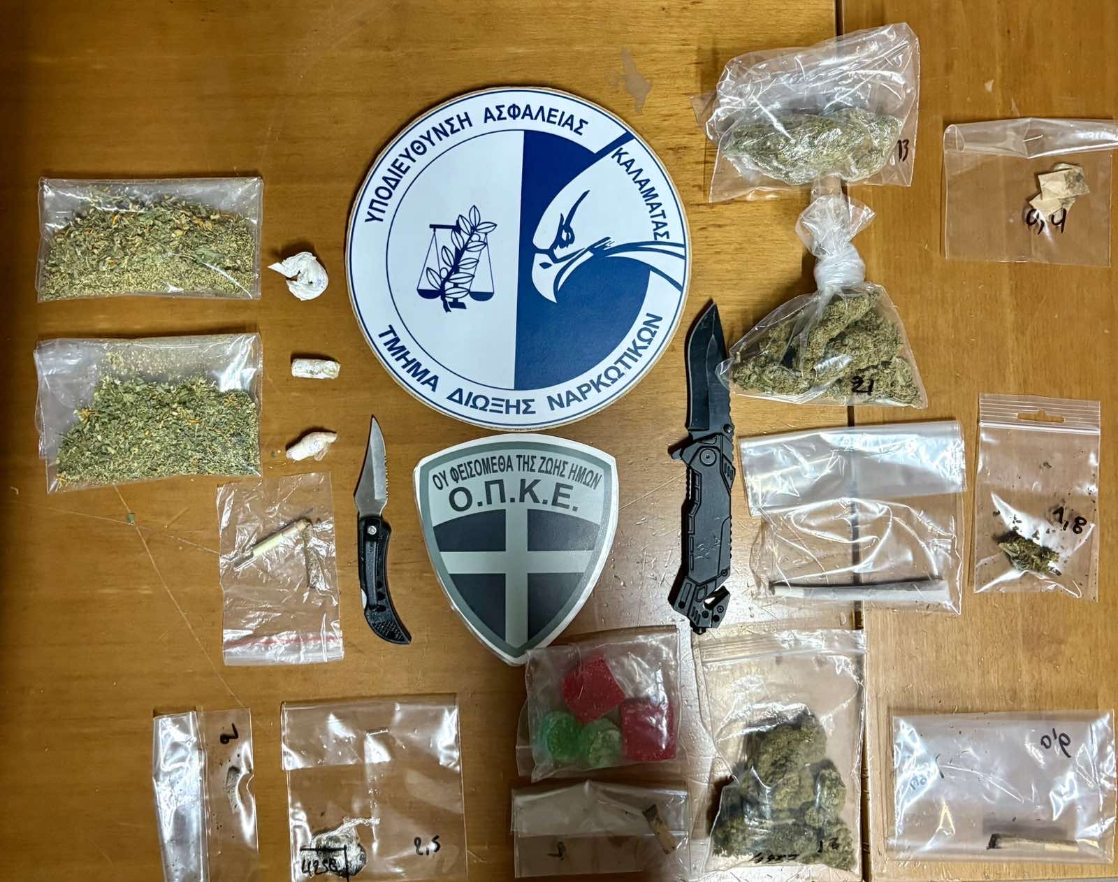 Μεσσηνία: Αστυνομική επιχείρηση σε παράνομη κατασκήνωση στην Ελαία – 17 συλλήψεις και κατασχέσεις ναρκωτικών