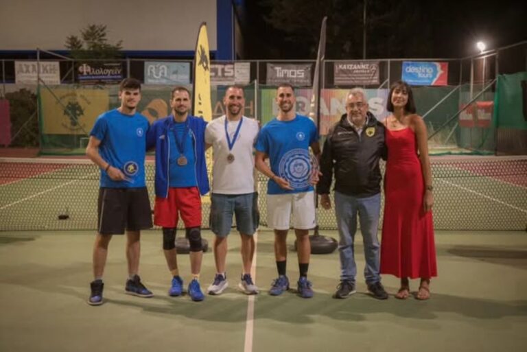 Οι Πρωταθλητές του 2025 στο Arcadian Tennis Open