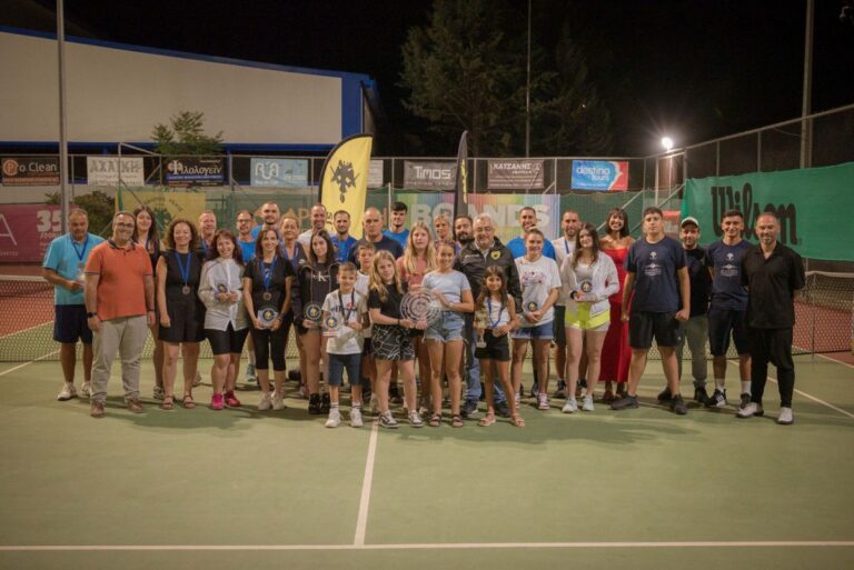 Εντυπωσιακό φινάλε για το Arcadian Tennis Open