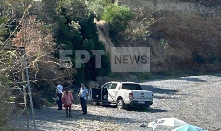 Μεσσηνία: Αυτοκίνητο έπεσε από γκρεμό 9 μέτρων στην παραλία της Σάντοβας (βίντεο και φωτογραφίες)