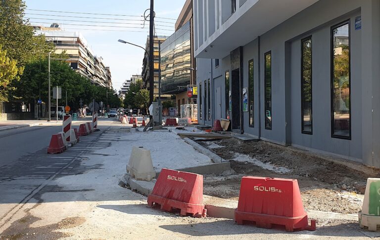 Λάρισα: Ξεκινούν εργασίες σε νέο τμήμα της οδού Ανθίμου Γαζή