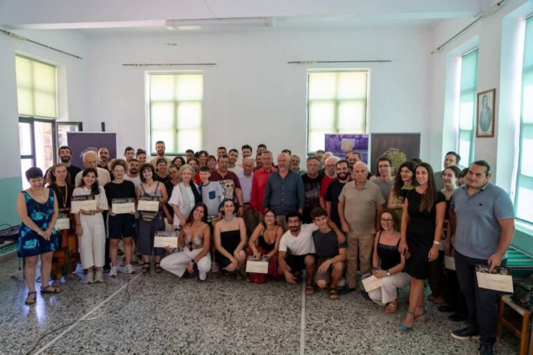Ολοκληρώθηκε το 7ο Εργαστήριο της Τέχνης της Πέτρας στα Λαγκάδια της Γορτυνίας