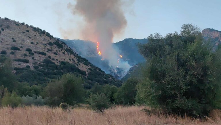 Φωτιά τώρα στην περιοχή Λιβάρτζι Αχαΐας – Μήνυμα από το 112, ενισχύθηκαν οι δυνάμεις της Πυροσβεστικής
