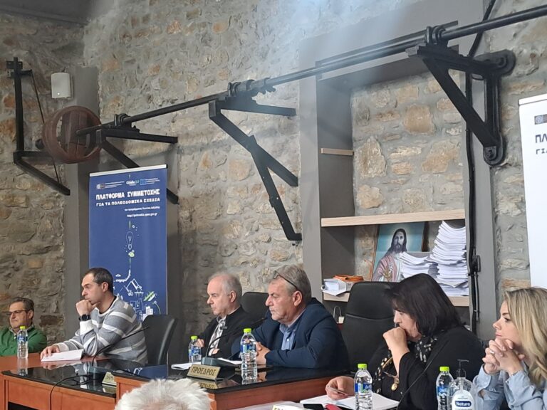 Δήμος Τεμπών: Επί τάπητος η ολοκλήρωση του Τοπικού Πολεοδομικού Σχεδίου σε συνάντηση του δημάρχου με τον Γ.Γ. του υπ. Περιβάλλοντος