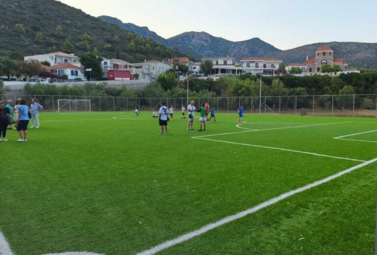 Λακωνία: Εγκαίνια γηπέδων στη ΔΚ Κυπαρισσίου