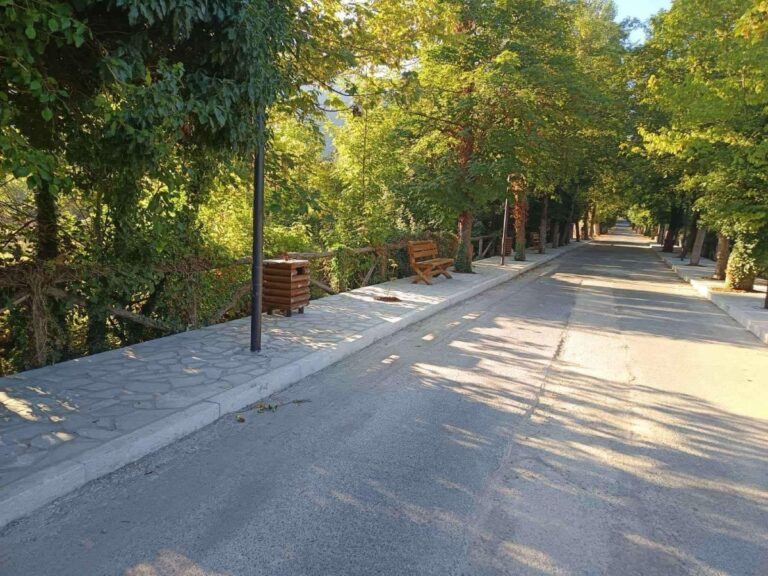Αναβαθμίστηκε ο “δρόμος της αγάπης” στη Βυτίνα