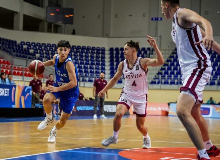 Ευρωπαϊκό Παίδων: Ήττα 74-68 από τη Λετονία για τη «διπρόσωπη» εθνική