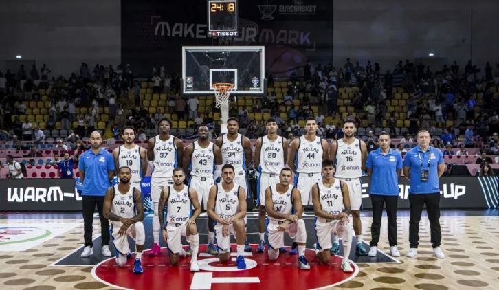 Ιστορικός αγώνας μπάσκετ για την Κύπρο και την Ελλάδα.