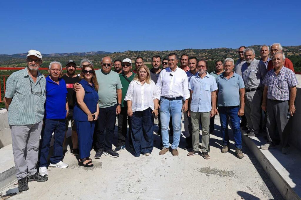 Τρίκαλα: Ολοκληρώνεται το φράγμα στο Ληθαίο ποταμό – Αυτοψία Δ. Κουρέτα