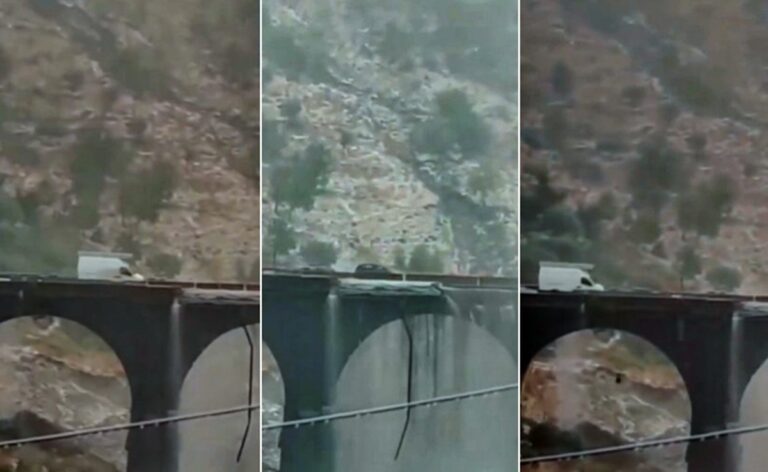 Ιταλία: Γέφυρα «αποσυντίθεται» στη Σικελία ενώ περνάνε από πάνω της αυτοκίνητα (βίντεο)