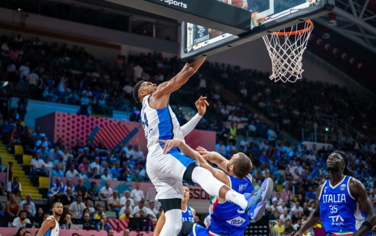 Live streaming: Ελλάδα-Ιταλία 45-38 στο 25΄ για το Ευρωμπάσκετ 2025 (ΕΡΤNEWS)
